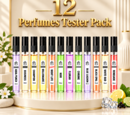 12 Perfume Testers Pack All Rounder Deal For Men And Women | Shavez Perfumes
