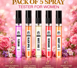 5 Luxury Perfume Testers Pack For Women