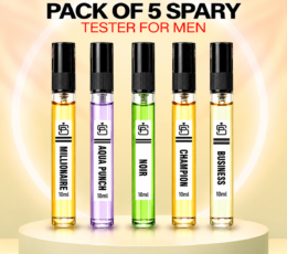 5 Premium Perfume Tester Pack For Men | Shavez Perfumes