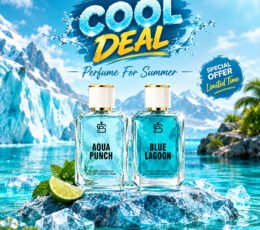 Cool Deal Fresh Aquatic Perfume Duo Bundle | Shavez Perfumes
