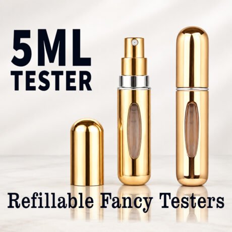 travel-pocket-perfume-atomizer-spray-aluminum-tester-bottles-refillable-glass-testers-golden-color-colour