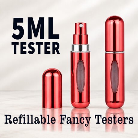 travel-pocket-perfume-atomizer-spray-aluminum-tester-bottles-refillable-glass-testers-red-color-colour